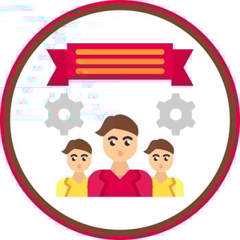 Teamwork Vector Icon Design