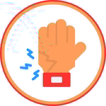 Injured Vector Icon Design