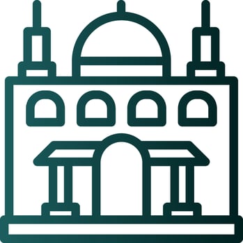 Mosque Vector Icon Design