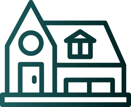 Cottage Vector Icon Design