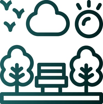 Park Vector Icon Design