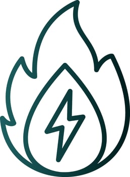 Heat Energy Vector Icon Design