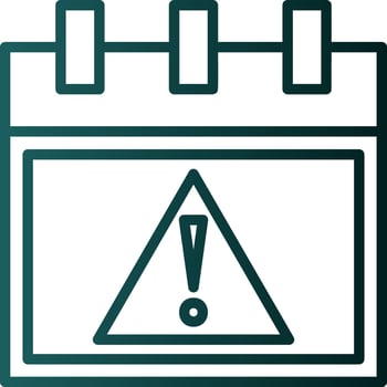 Alert Vector Icon Design