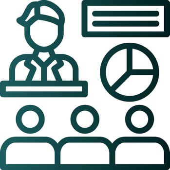 Meeting Vector Icon Design