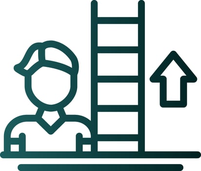 Ladder Vector Icon Design