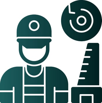 Carpenter Vector Icon Design