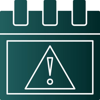 Alert Vector Icon Design
