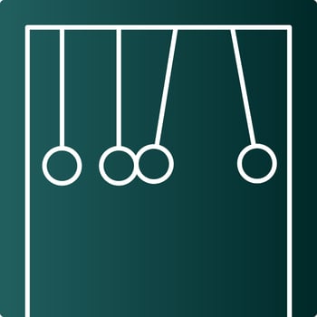 Kinetic Energy Vector Icon Design