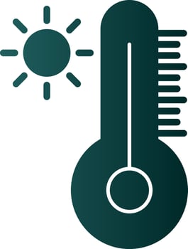 Temperature Vector Icon Design