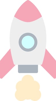 Spacecraft Vector Icon Design