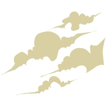 Illustration vector graphic of Cloud. Abstract cloudy. Perfect for ico, logo, sticker, tattoo