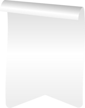 White paper tag label isolated background png
