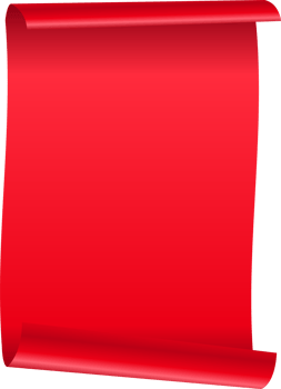 Red paper tag label isolated background png