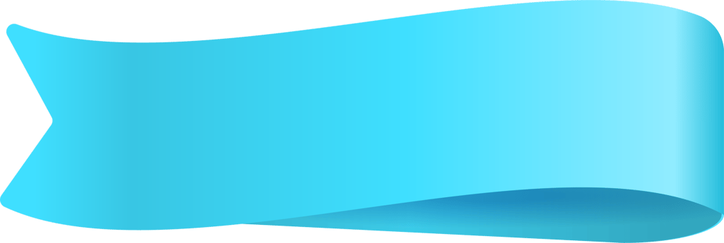 Blue paper tag label ripped torn cut edges isolated background png