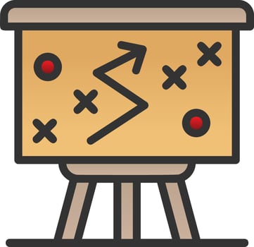 Strategy Vector Icon Design