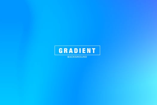 Gradient abstract background in blue color. Best for website banner and poster or paper card decorative design. vector illustration