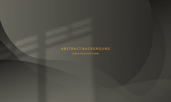Abstract Geometric Gradient 3D Background Mock Up Dark Ash EPS 10 vector