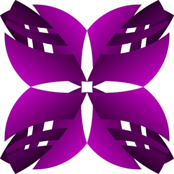 The illustrations and clipart. logo design. pink ribbon bow vector