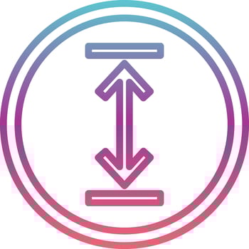 Height Arrow Vector Icon