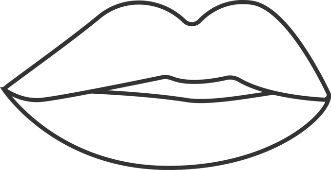 Groovy Contour Lips png