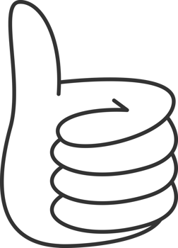 Groovy Gesture Like png