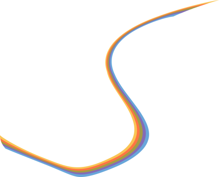 Groovy Rainbow Wave png