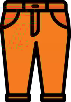 Jeans Vector Icon Design