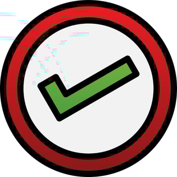 Checkmark Vector Icon Design