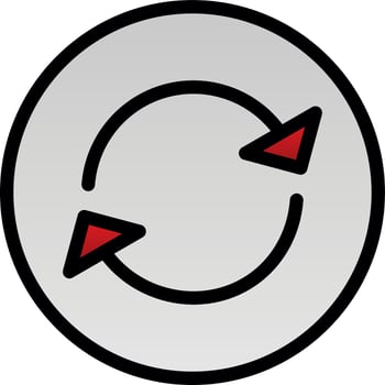 Refresh Vector Icon Design
