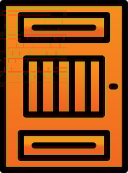 Door Vector Icon Design