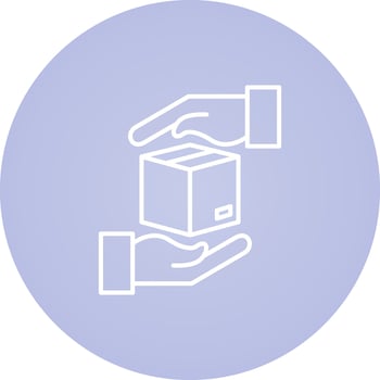 Receive Package Vector Icon
