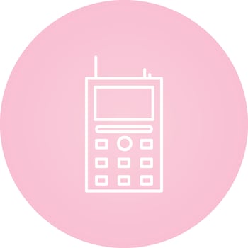 Cellular Phone Vector Icon