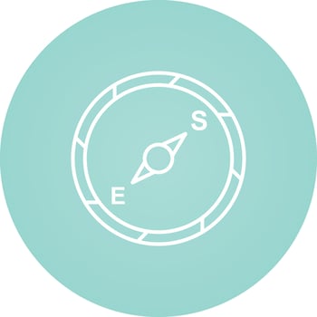 Compass Vector Icon