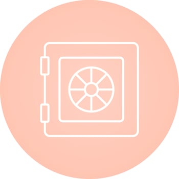 Vault Vector Icon