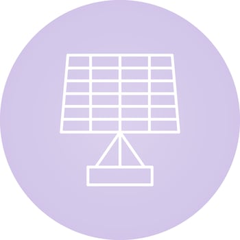 Solar Panel Vector Icon