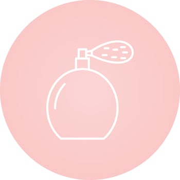 Perfume Bottle Vector Icon