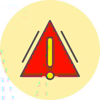 Danger Vector Icon