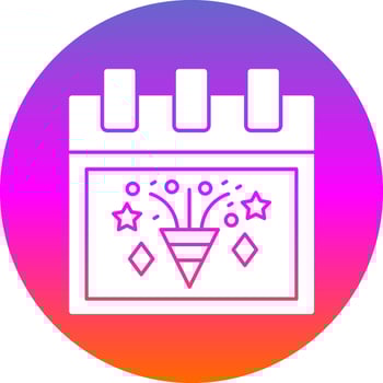 Celebration Vector Icon Design