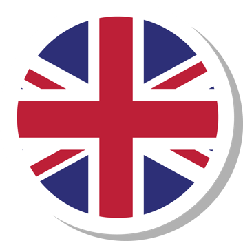 United Kingdom flag circle shape, flag icon. png