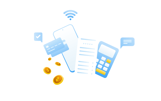 Financial management concept and investment, Flat design of payment and finance with pile coins or stack of coins. png