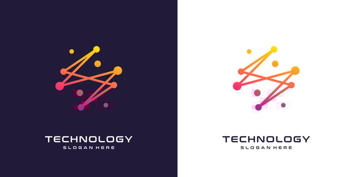 Creative Letter C logo design vector