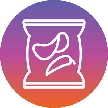 Chips pack Vector Icon Design