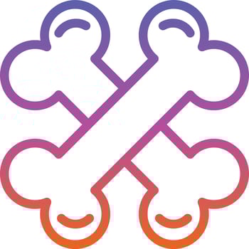 Bone Vector Icon Design