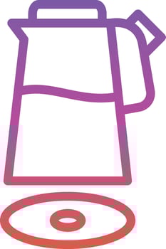 Coffee maker Vector Icon Design