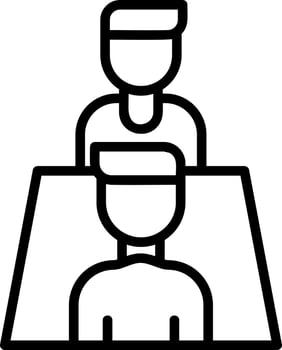 Interview Vector Icon Design