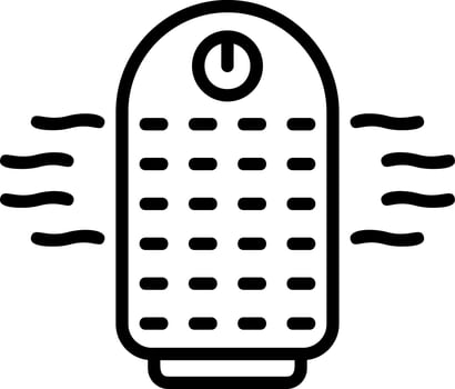 Air Purifier Vector Icon Design