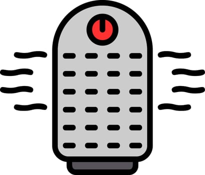 Air Purifier Vector Icon Design