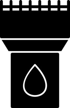 Water Tower Vector Icon Design