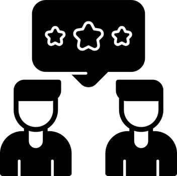 Rating Vector Icon Design