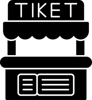 Ticket Office Vector Icon Design